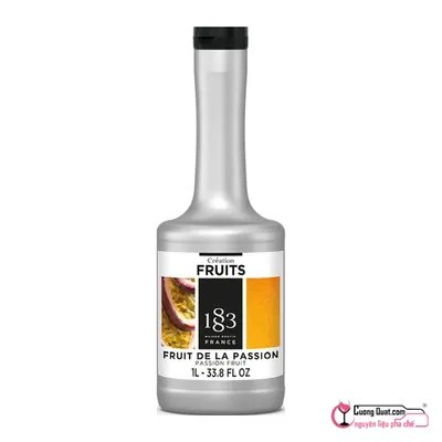 1883 Mứt Sệt Chanh Dây 1L, Chai 1L, thùng 6