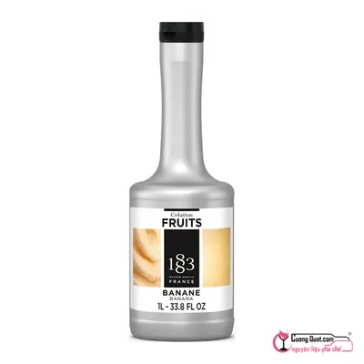 1883 Mứt Sệt Chuối 1L, Chai 1L, thùng 6