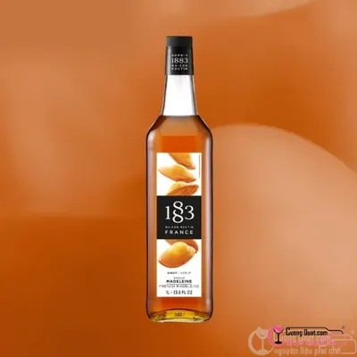 1883 Siro Bánh Madeleine Pháp 1L, Chai 1L, thùng 6