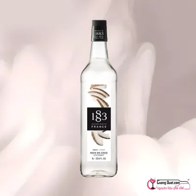 1883 Siro Dừa 1L, Chai 1L, thùng 6