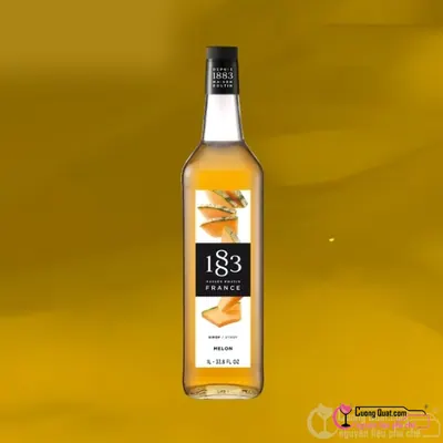 1883 Siro Dưa Lưới 1L, Chai 1L, thùng 6