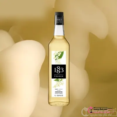1883 Siro Hoa Mộc Tê Osmanthus 1L, Chai 1L, thùng 6
