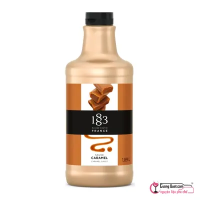 1883 Sốt Caramel 1.89L, Chai 1.89L, thùng 2
