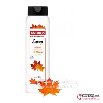 Andros Fruit Mix Lá Phong 820ml, Chai 820ml, thùng 8