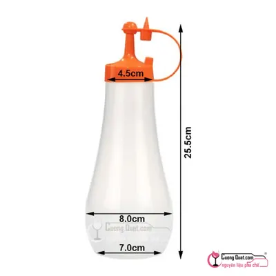 Bình Đựng Sốt Loại Đẹp 720ml, Cái 720ml