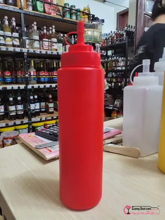 Bình Đựng Sữa Đường 700ml (Đỏ), Cái 700ml