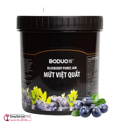 Boduo Việt Quất 1.3kg, Hộp 1.3kg, thùng 12