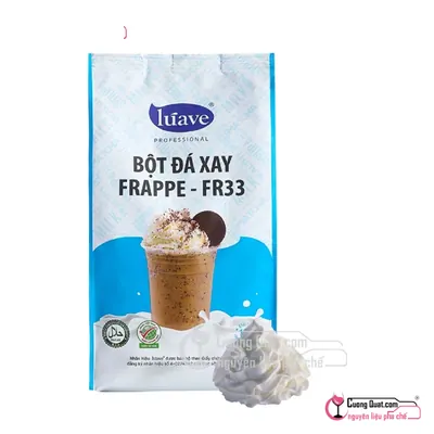Bột Frappe Luave FR33 1kg, Gói 1kg, thùng 10