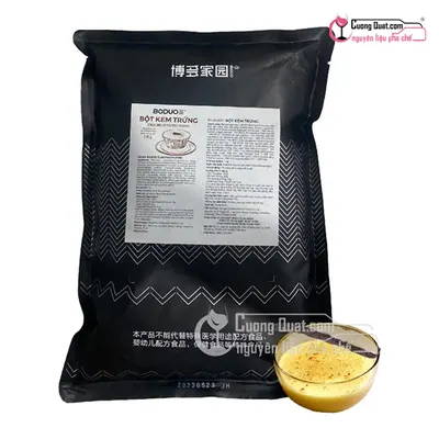 Bột Kem Trứng Boduo 1kg, Gói 1kg, thùng 20