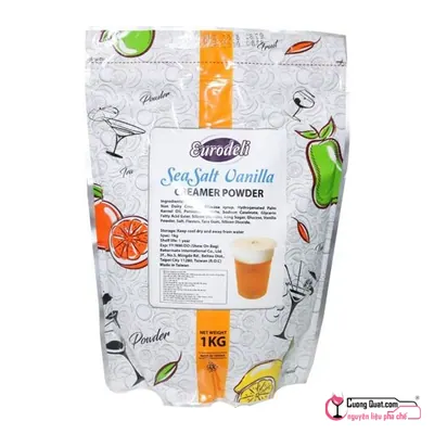 Bột Màng Sữa Eurodeli Muối 1kg, Gói 1kg, thùng 20