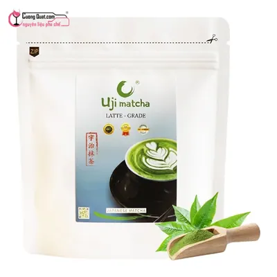 Bột Matcha Latte Uji 100g, Gói 100g, thùng 100