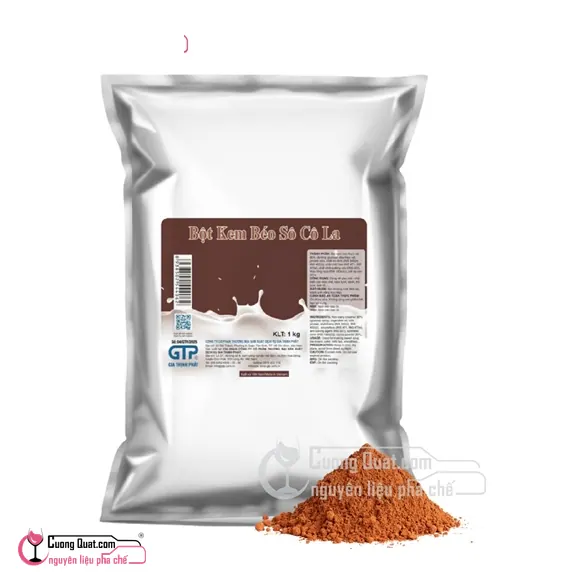Bột Sô Cô La GTP 1kg, Gói 1kg, thùng 20