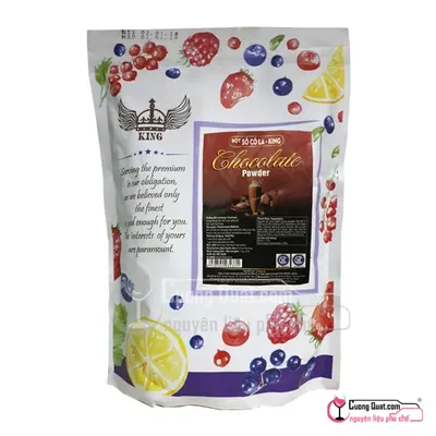 Bột Sô Cô La King 1kg, Gói 1kg, thùng 20
