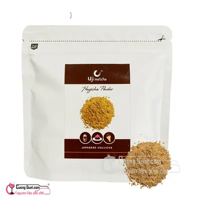 Bột Trà Rang Houjicha Uji 100g, Gói 100g, thùng 100