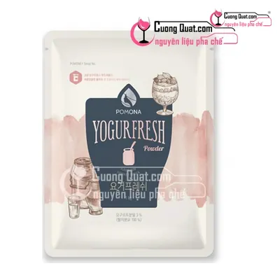 Bột Yogurt Pomona 1kg, Gói 1kg, thùng 12