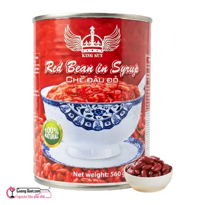 Chè Đậu Đỏ King Sun 560g, Hộp 560g, thùng 24