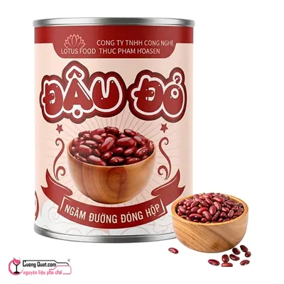 Chè Đậu Đỏ Lotus 900g, Hộp 900g, thùng 12