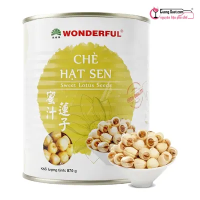 Chè Hạt Sen Wonderful 870g, Hộp 870g, thùng 12