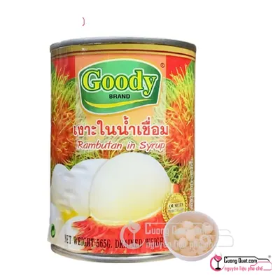 Chôm Chôm Ngâm Goody 565g, Hộp 565g, thùng 24