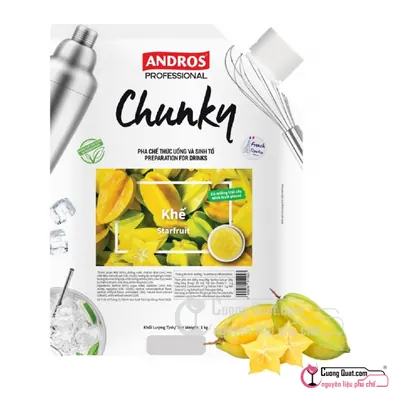 Chunky Khế 1kg, Gói 1kg, thùng 8