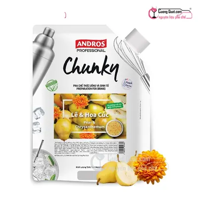 Chunky Lê Hoa Cúc 1kg, Gói 1kg, thùng 8
