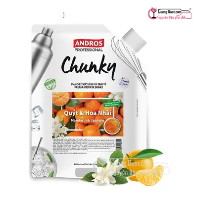 Chunky Quýt Hoa Nhài 1kg, Gói 1kg, thùng 8
