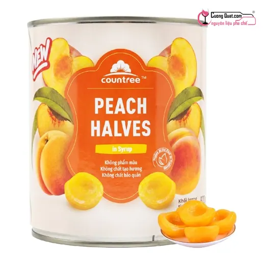 Đào Ngâm Countree 820g