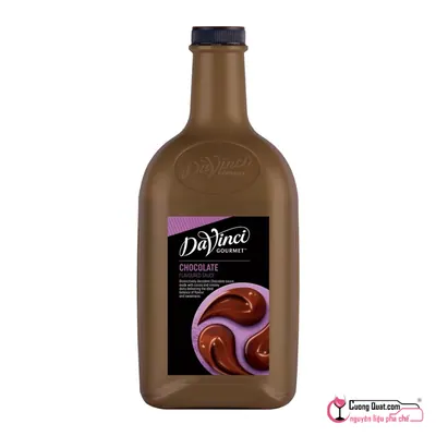 Davinci Sốt Socola 2L, Chai 2L, thùng 3