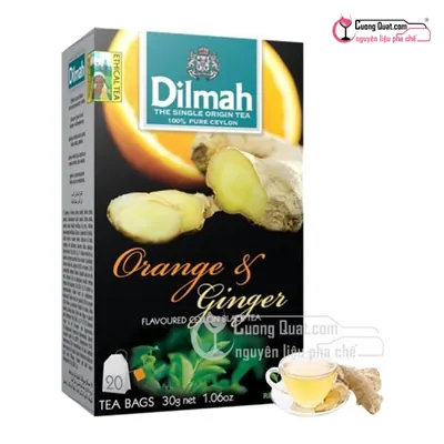 Dilmah Trà Cam & Gừng 30g, Hộp 30g