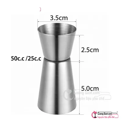 Đong Inox 2 Đầu (25–50), Cái