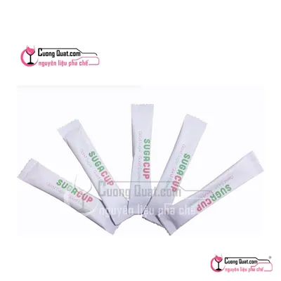Đường Túi Giấy Cafe 100 gói Trắng, Gói