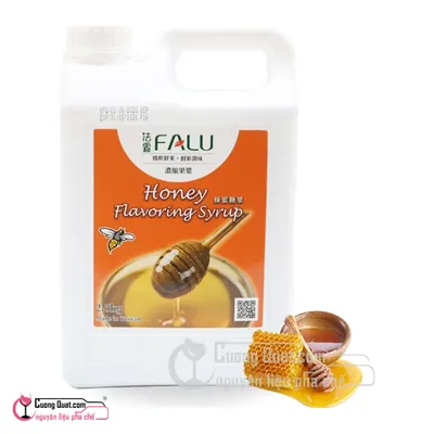 Falu Siro Mật Ong 2.5kg, Chai 2.5kg, thùng 6