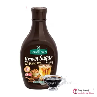 GDF Sốt Đường Đen 630g, Chai 630g, thùng 12