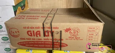 Gia Uy Trân Châu Cafe Size Mini 2kg, Gói 2kg, thùng 10
