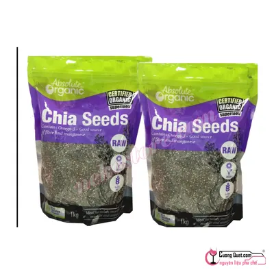 Hạt Chia Úc 1kg, Gói 1kg, thùng 10