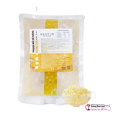 Hạt Nổ Củ Năng Hoàng Kim Heston 500g, Gói 500g, thùng 24