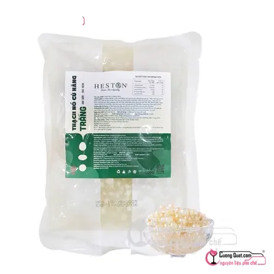 Hạt Nổ Củ Năng Trắng Heston 500g, Gói 500g, thùng 24