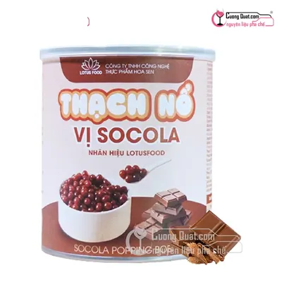 Hạt Nổ Socola Lotus 900g, Hộp 900g, thùng 12