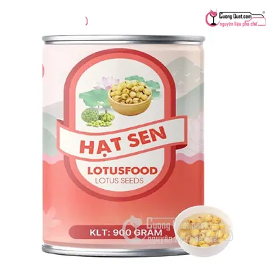 Hạt Sen Ngâm Lotus 900g, Hộp 900g, thùng 12