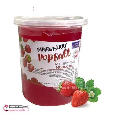Hùng Chương Thủy Tinh 1kg Dâu, Hủ 1kg, thùng 12