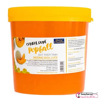 Hùng Chương Thủy Tinh 3.2kg Dưa Lưới, Hủ 3.2kg, thùng 4