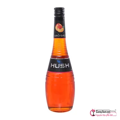 Hush Siro Đào 750ml, Chai 750ml, thùng 6
