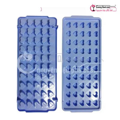 Khay Thạch Hình Tim 50 viên, Cái