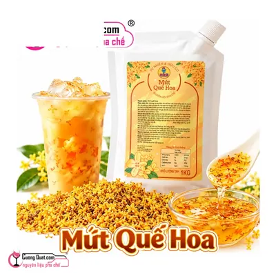 Lermao Mứt Quế Hoa 1kg, Gói 1kg, thùng 12