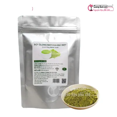 Lộc Phát Bột Matcha Ô Long Đặc Biệt 200g, Gói 200g, thùng 60