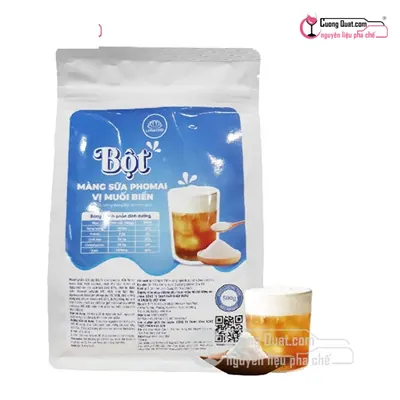 Lotus Bột Màng Sữa Muối 500g, Gói 500g, thùng 20