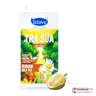 Luave Bột Trà Sữa Sầu Riêng 500g, Túi 500g, thùng 20
