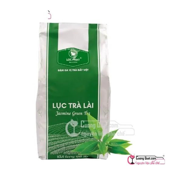 Lục Trà Lài Lộc Phát 1kg, Gói 1kg, thùng 12