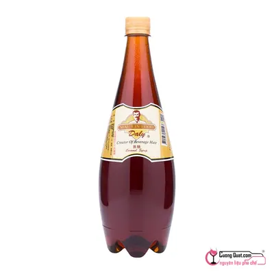 Maulin Daly Siro Caramel 1.3kg, Chai 1.3kg, thùng 12
