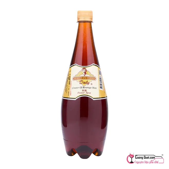 Maulin Daly Siro Caramel 1.3kg, Chai 1.3kg, thùng 12